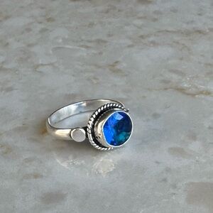 NWOT Sundance Porthole Ring, Tanzanite, Sterling Silver